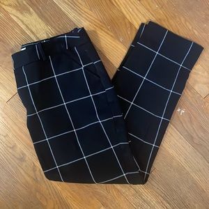 Plaid Classic Cut Trousers
